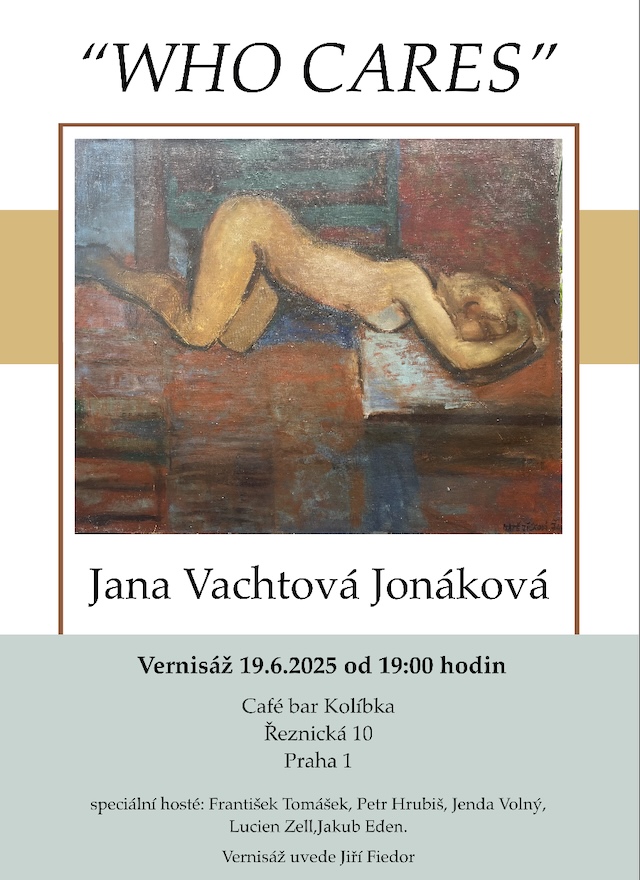 vernisáž Jana Vachtová Jonáková